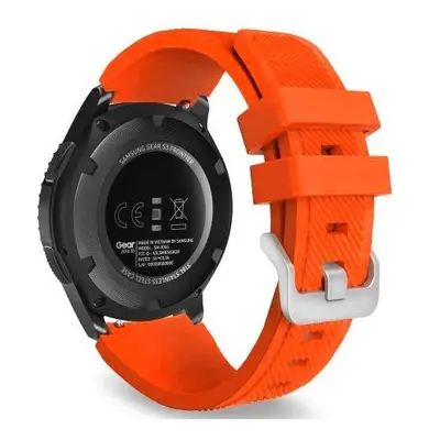 BStrap Silicone Sport szíj Garmin Venu 2, grep orange (SSG006C2608)