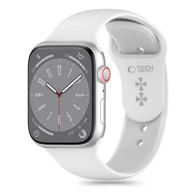 Tech-Protect Silicone szíj Apple Watch 38/40/41mm, white