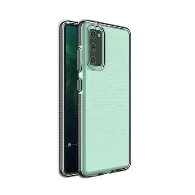 MG Spring Case szilikon tok Samsung Galaxy A72 4G, fekete