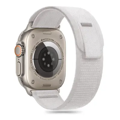 Tech-Protect Nylon Stripe szíj Apple Watch 44/45/46/49mm, crayon grey