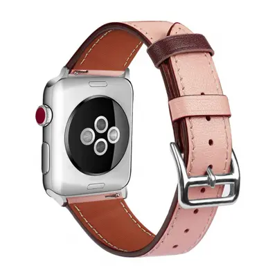 BStrap Leather Rome szíj Apple Watch 42/44/45mm, Apricot (SAP002C04)