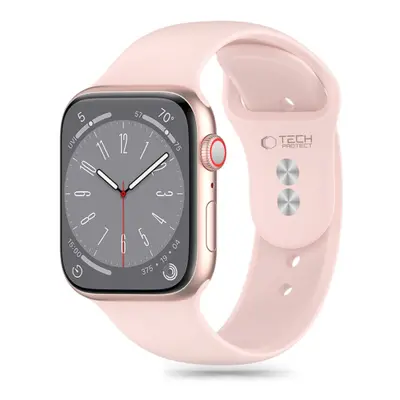 Tech-Protect Silicone szíj Apple Watch 42/44/45/49mm, light pink