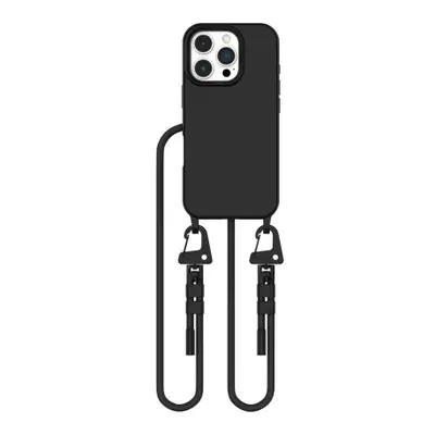 Tech-Protect Magnecklace MagSafe tok nyakba akasztható iPhone 16 Pro, fekete