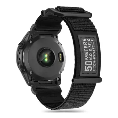 Tech-Protect Scount szíj Garmin Fenix 5x / 5x Plus / 6x / 6x Pro / 7x / 8 51mm, black