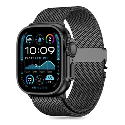 Tech-Protect Milano szíj Apple Watch 45/45/46/49mm, black