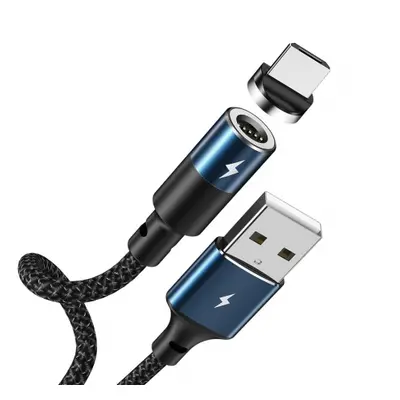 Remax Zigie mágneses kábel USB / Micro USB 3A 1.2m, fekete (RC-102m)