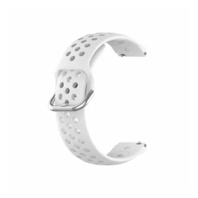 NEOGO SmartWatch Glam / Glam 2 Silicone Dots szíj, White (SGA007C0201)