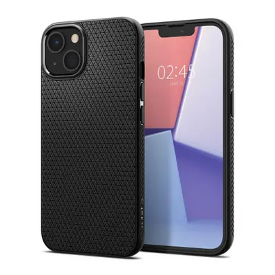 Spigen Liquid Air szilikon tok iPhone 13 mini, fekete (ACS03315)