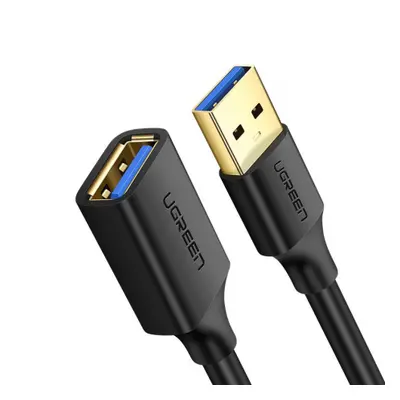 Ugreen US129 Extension hosszabbító kábel USB 3.0 F/M 3m, fekete (US129 30127)