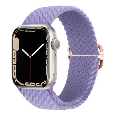 BStrap Elastic Nylon szíj Apple Watch 42/44/45mm, lavander (SAP013C48)