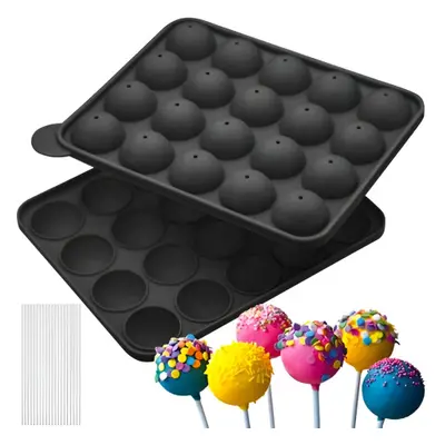 MG Cake Pops szilikon süti forma, fekete