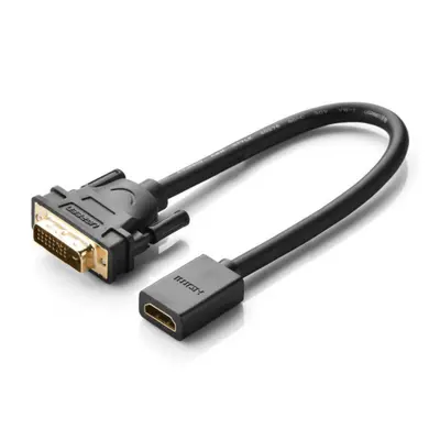 Ugreen 20118 adapter DVI - HDMI, fekete (20118)