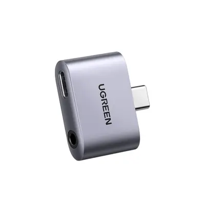 Ugreen CM231 adapter USB-C / 3.5mm mini jack, szürke (70311)