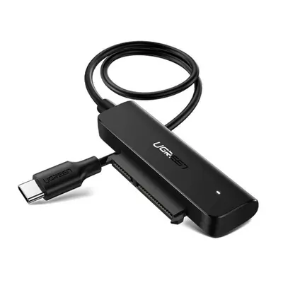 Ugreen CM321 adapter HDD SSD 2.5'' SATA III 3.0 - USB-C 3.2, fekete (70610)