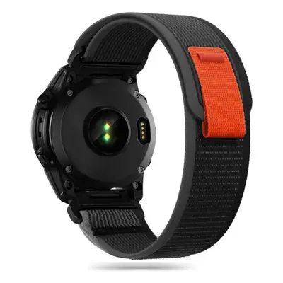 Tech-Protect Scount szíj Garmin Fenix 5 / 6 / 6 Pro / 7 / 8 47mm / E, black/orange