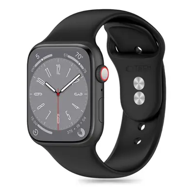 Tech-Protect Silicone szíj Apple Watch 38/40/41mm, black