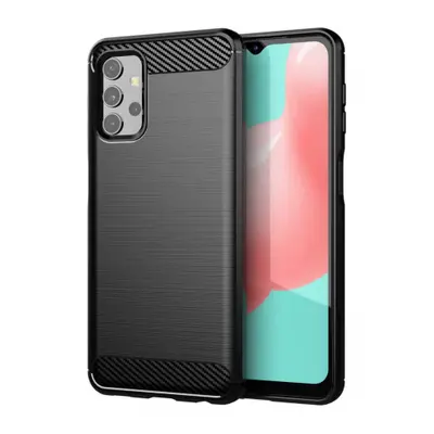 MG Carbon Case Flexible szilikon tok Samsung Galaxy A32 5G, fekete