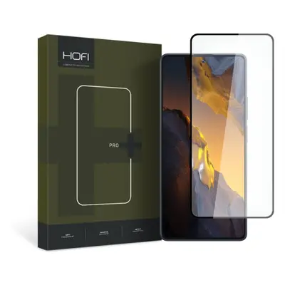 HOFI Glass Pro Full Screen üvegfólia Xiaomi Poco F5, fekete