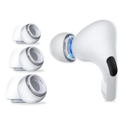 Tech-Protect Ear Tips pót füldugók Apple AirPods Pro 1 / 2 3db, fehér