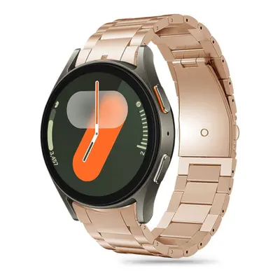 Tech-Protect Stainless szíj Samsung Galaxy Watch 4 / 5 / 5 Pro / 6 / 7 / FE, blush gold