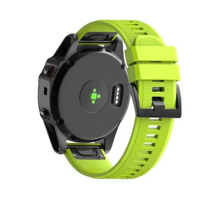 BStrap Silicone Acton szíj Garmin Fenix 5x / 5x Plus / 6x / 6x Pro / 7x / 8 51mm, fruit green (S