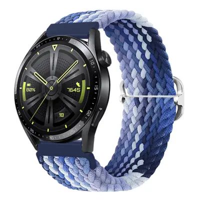 BStrap Elastic Nylon szíj Xiaomi Amazfit GTR Mini, blueberry