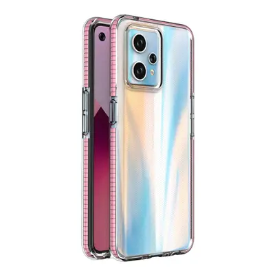 MG Spring Case szilikon tok Realme 9 / 9 Pro Plus, világos rózsaszín