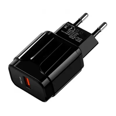 MG Travel Charger hálózati töltő adapter QC 1A, fekete (WWC-B02)