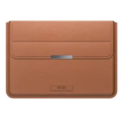 INVZI Leather Sleeve tok MacBook Pro / Air 15 - 16'', barna (CA121)