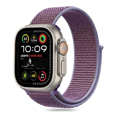 Tech-Protect Nylon szíj Apple Watch 44/45/46/49mm, lilac