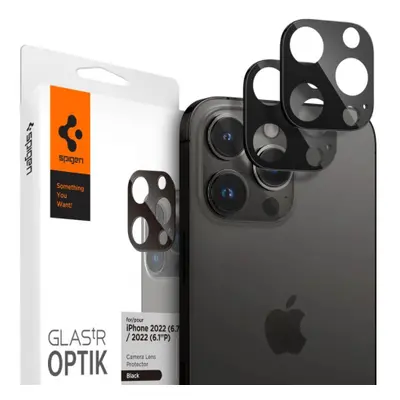 Spigen Optik 2x üvegfólia kamerára iPhone 14 Pro / 14 Pro Max / 15 Pro / 15 Pro Max, fekete (AGL