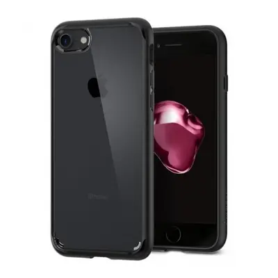 Spigen Ultra Hybrid 2 szilikon tok iPhone 7/8/SE 2020, fekete (042CS20926)