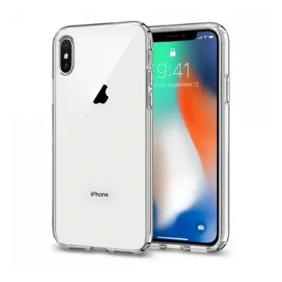 Spigen Liquid Crystal szilikon tok iPhone X/XS, átlátszó (063CS25110)