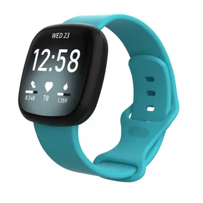 BStrap Silicone (Large) szíj Fitbit Versa 3, teal (SFI013C06)