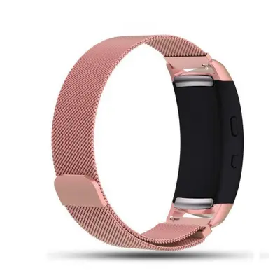 BStrap Milanese szíj Samsung Gear Fit 2, rose pink (SSG004C04)