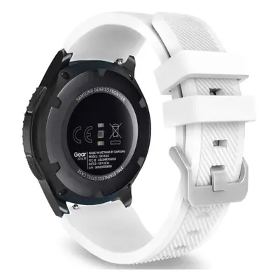 BStrap Silicone Sport szíj Xiaomi Watch S1 Active, white (SSG006C2212)