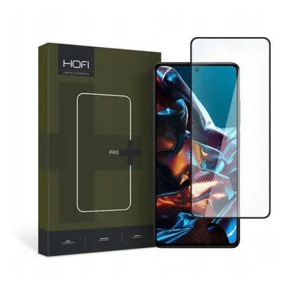 HOFI Glass Pro Full Screen üvegfólia Xiaomi Redmi Note 12 Pro 5G / Poco X5 Pro 5G, fekete