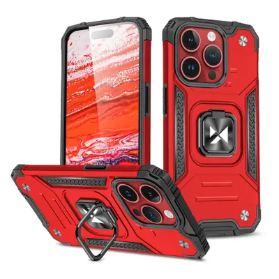 MG Ring Armor tok iPhone 15 Pro, piros