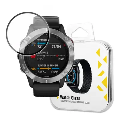 MG Watch Glass Hybrid üvegfólia Garmin Fenix 6, fekete