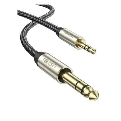 Ugreen AV127 audio kábel 3.5mm mini jack - 6.35mm jack M/M 2m, szürke (10628)