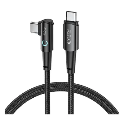 Tech-Protect Ultraboost L kábel USB-C / USB-C 60W 6A 1m, szürke