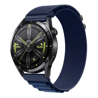 BStrap Nylon Loop szíj Xiaomi Amazfit GTR Mini, navy blue