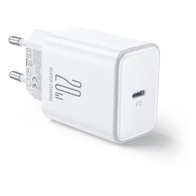 Joyroom JR-TCF06 hálózati töltő USB-C 20W, fehér