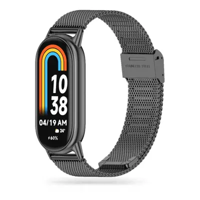 Tech-Protect Milanese szíj Xiaomi Smart Band 8 / 9, black