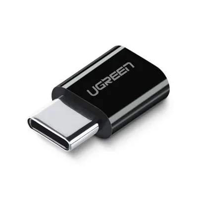 Ugreen adapter Micro USB / USB-C, fekete (30391)