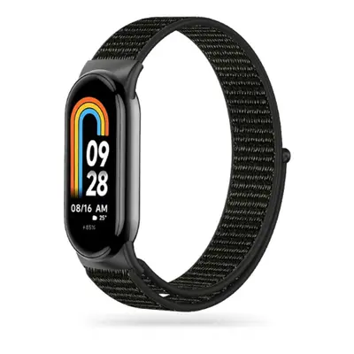 Tech-Protect Nylon szíj Xiaomi Smart Band 8 / 9, black