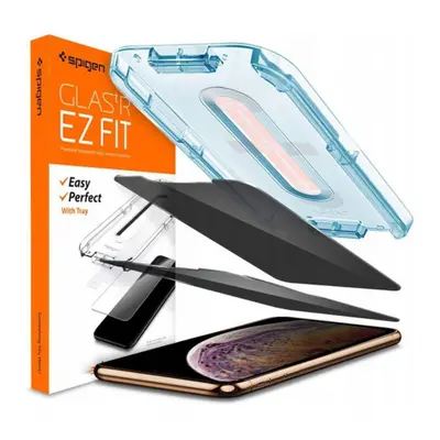 Spigen Alm Glass.Tr Privacy üvegfólia iPhone 11 / XR