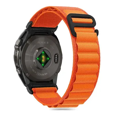 Tech-Protect Nylon Pro szíj Garmin Fenix 5 / 6 / 6 Pro / 7 / 8 47mm / E, orange