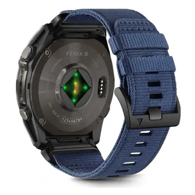 Tech-Protect Nylon Classic szíj Garmin Fenix 5x / 5x Plus / 6x / 6x Pro / 7x / 8 51mm, navy