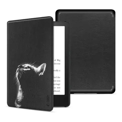 Tech-Protect Smartcase tok Amazon Kindle Paperwhite VI / 6, black cat